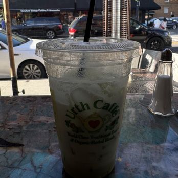 Urth Caffé - Orange - Iced Japanese Tea Latte - Coffee & Tea Near Me - Orange, California Urth Caffé - Orange - Iced Japanese Tea Latte - Coffee & Tea Near Me - Orange, California