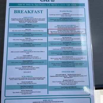 Lighthouse Cafe - Breakfast menu - Breakfast & Brunch Near Me - San Pedro, California Lighthouse Cafe - Breakfast menu - Breakfast & Brunch Near Me - San Pedro, California