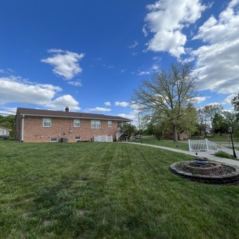 Eightball Lawn Care - This lawn whole was mowed with a bagging push mower to satisfy our home owners needs. - Lawn Services Near Me Eightball Lawn Care - This lawn whole was mowed with a bagging push mower to satisfy our home owners needs. - Lawn Services Near Me