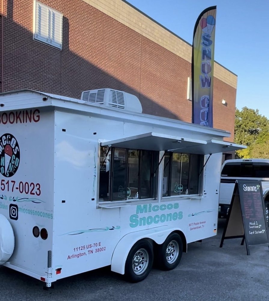 Miccos Sno Cones & Shakes Logo