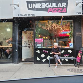 Unregular Pizza - The store front - Pizza Near Me - New York, New York