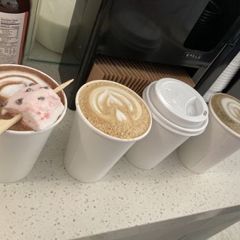 White Sparrow Coffee - Peppermint mocha, cafe latte, americano, mint hojicha - Coffee Roasteries Near Me - Tustin, California