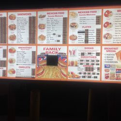 Tom's Famous Hamburgers - Drive Thru menu
