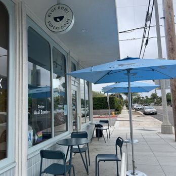 Elite Experience: Blue Bowl - Exterior seating area. Dog friendly - Yelp Events Near Me - Oceanside, California