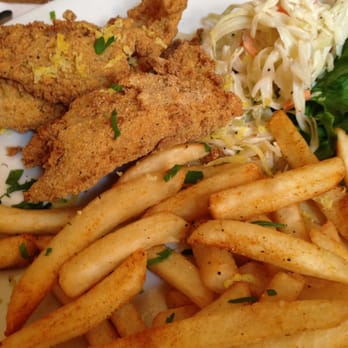 Peaches - Flounder w/BBQ fries - Southern Near Me - Brooklyn, New York