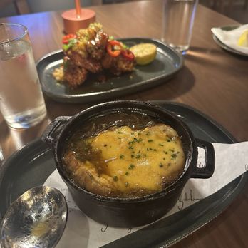 Ramsay's Kitchen - Ale onion soup and sticky wings - Salad Near Me - Danville, Virginia