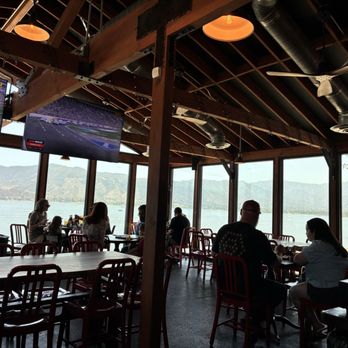 Jack's Bar-B-Q - View of lake - Barbeque Near Me - Lake Elsinore, California Jack's Bar-B-Q - View of lake - Barbeque Near Me - Lake Elsinore, California
