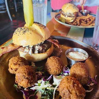 The Parish - Parish burger, hush puppies - Gastropubs Near Me - Tucson, Arizona