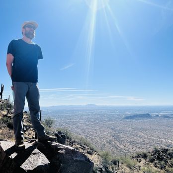 Wind Cave Trail - At the top - Hiking Near Me - Mesa, Arizona