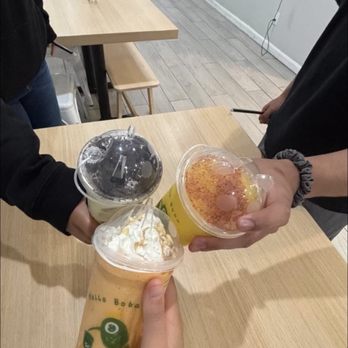 Hello Boba - - Matcha Boba Milk Tea - Caramel Thai Milk Tea - Chamango Mango - Coffee & Tea Near Me - El Monte, California