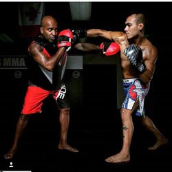 Git Right Sports Performance & Fitness - Coach Chris and Master Rafael photo shoot for hayabusa