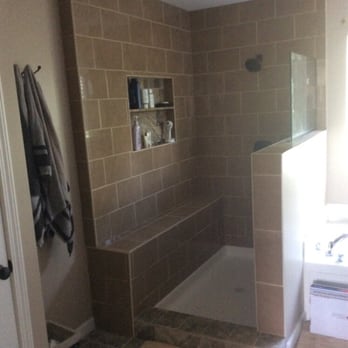 All Pro Basements - Remodeled shower - General Contractors Near Me