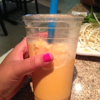Pho Ha - Papaya with lychee - bubble tea - Vietnamese Near Me - Shoreline, Washington
