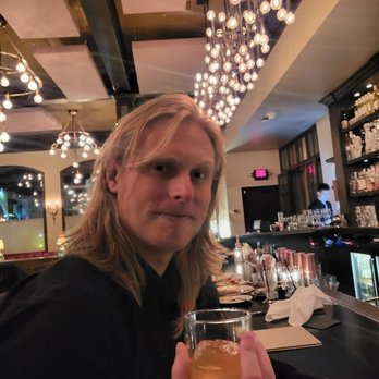 Crossroads Kitchen - Hard Times cocktail with my stud! - Vegan Near Me - Los Angeles, California