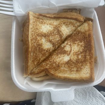 Barrel House BBQ - The grilled cheese crack jack sandwich - Barbeque Near Me - Lynchburg, Tennessee