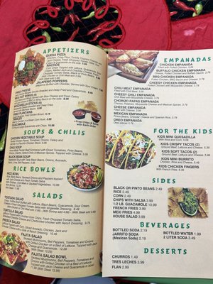 Menu photo 5 Taco perfectos Levittown, NY