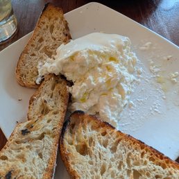 amazing burrata; huge amount of cheese, brought some home amazing burrata; huge amount of cheese, brought some home