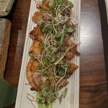 EBESU Robata & Sushi - Tuna flatbread - Sushi Bars Near Me - Plano, Texas EBESU Robata & Sushi - Tuna flatbread - Sushi Bars Near Me - Plano, Texas