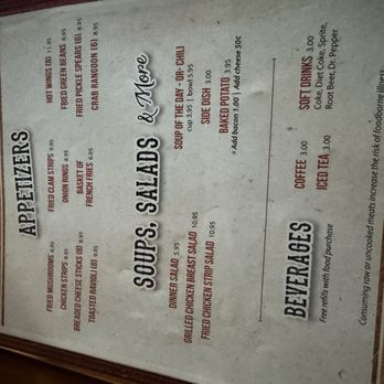Pine Room - Menu - New American Near Me - Saint Charles, Missouri
