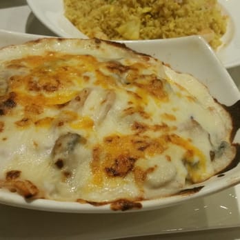 Leisure Cafe - Baked seafood over rice. - Cantonese Near Me - San Leandro, California