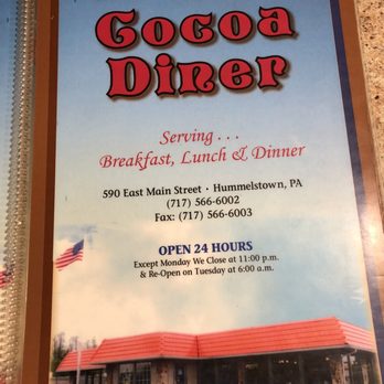 Cocoa Diner - Diners Near Me - Hummelstown, Pennsylvania