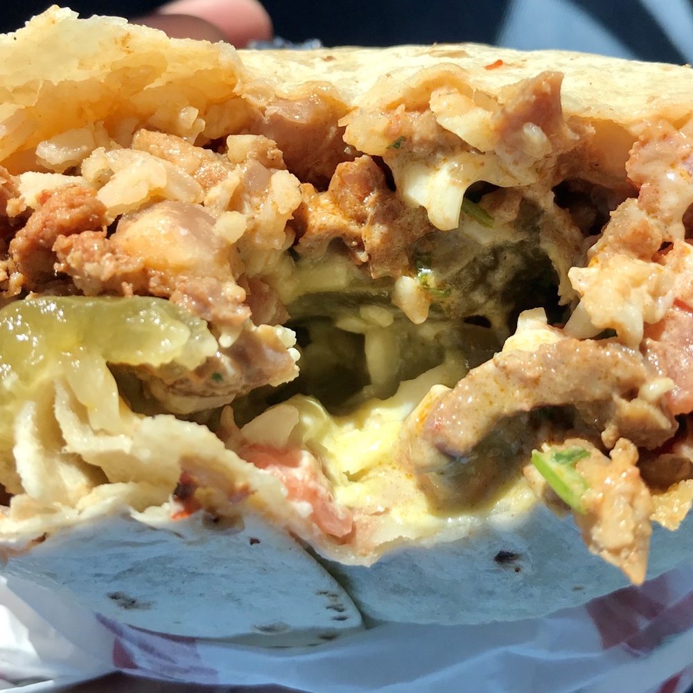 Los Cocos Grill - Al pastor burrito. Very good. - Mexican Near Me - Moses Lake, Washington Los Cocos Grill - Al pastor burrito. Very good. - Mexican Near Me - Moses Lake, Washington