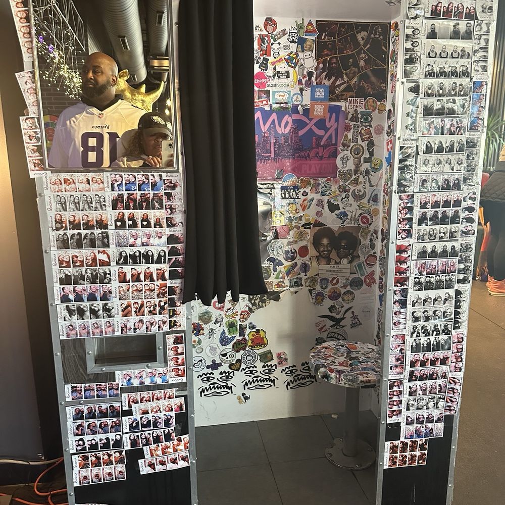 Moxy Minneapolis Uptown - This Photo Booth seemed legendary so we had to add to the collections of pictures - Hotels Near Me - Minneapolis, Minnesota Moxy Minneapolis Uptown - This Photo Booth seemed legendary so we had to add to the collections of pictures - Hotels Near Me - Minneapolis, Minnesota