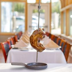 Bonissoni Brazilian Steakhouse - Up to 12 different types of meat that are served on your table at your desired temperature and slice it right in front of you.