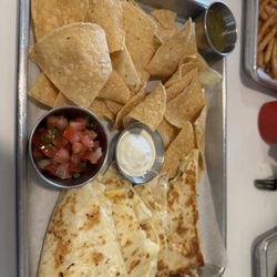 Meriwether Café and Bike Shop - Chicken quesadillas