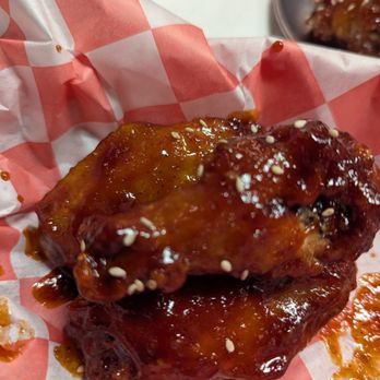 Korean Kitchen - Sticky bbq wings - Korean Near Me - North Miami Beach, Florida Korean Kitchen - Sticky bbq wings - Korean Near Me - North Miami Beach, Florida