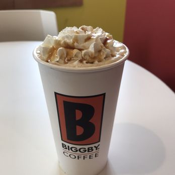 BIGGBY COFFEE - a cup of coffee on a table - Coffee & Tea Near Me - Florence, Kentucky
