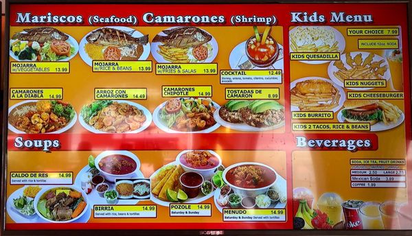Menu photo 1 Taqueria El Sabor Shoreline, WA Menu photo 1 Taqueria El Sabor Shoreline, WA