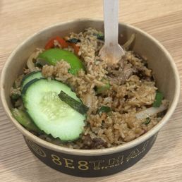 Basil beef fried rice Basil beef fried rice