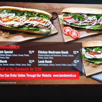 Bombowich - Pizza Near Me - Newmarket, Ontario Bombowich - Pizza Near Me - Newmarket, Ontario