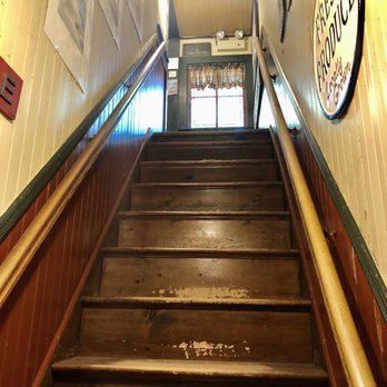 St James General Store - Stairs going up to 2nd floor - Chocolatiers & Shops Near Me - St. James, New York St James General Store - Stairs going up to 2nd floor - Chocolatiers & Shops Near Me - St. James, New York