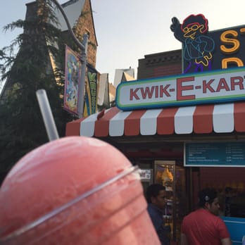 Kwik-E-Mart - Slushy time! - Donuts Near Me - Universal City, California Kwik-E-Mart - Slushy time! - Donuts Near Me - Universal City, California