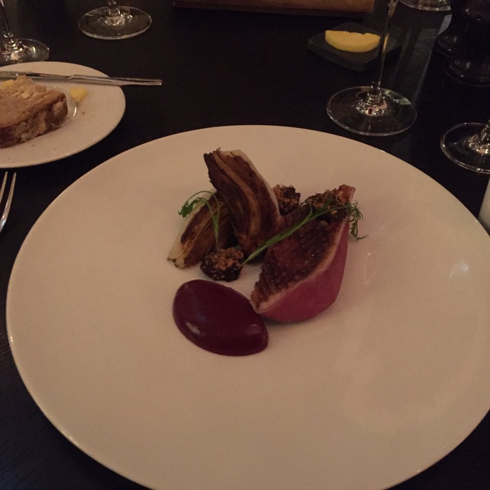 Dinner by Heston Blumenthal - Powdered Duck - British Near Me - London, XGL Dinner by Heston Blumenthal - Powdered Duck - British Near Me - London, XGL