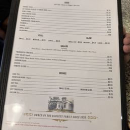 Menu Menu