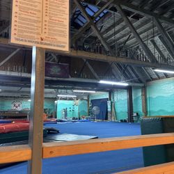 Mats Gymnastics & Physical Fitness Center - Half of the gym