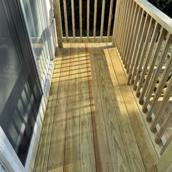 Lavallee Construction - Upper portion of the new deck - General Contractors Near Me