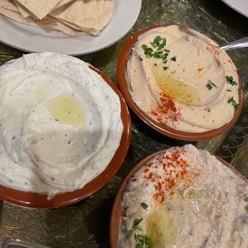 Aladdin Hillcrest - Hummus, Lebneh,  Baba Ghanouj - Mediterranean Near Me - San Diego, California