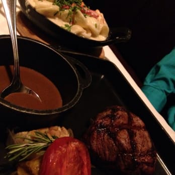 Dawson's - Filet mignon with a side order of lobster mac and cheese - Steakhouses Near Me - Sacramento, California Dawson's - Filet mignon with a side order of lobster mac and cheese - Steakhouses Near Me - Sacramento, California