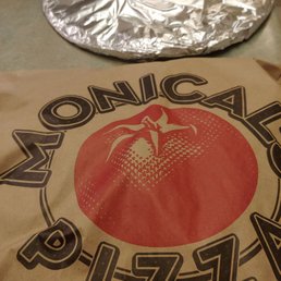 Interesting way to deliver Pizza...but it worked.