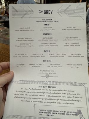 Menu photo 8 The Grey Savannah, GA Menu photo 8 The Grey Savannah, GA