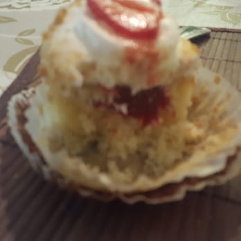 The Cupcake Lady - My Favorite#Strawberry cheesecake#it would have been better if it was moist. - Food Trucks Near Me The Cupcake Lady - My Favorite#Strawberry cheesecake#it would have been better if it was moist. - Food Trucks Near Me