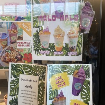 Enseamada Cafe - Halo-Halo (mix-mix) choices - Filipino Near Me - Everett, Washington