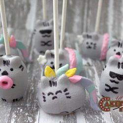 All Occasions Cake Pops - Pusheen cat cake pops