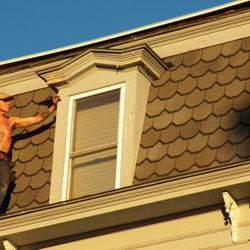 Al Smith Roofing - Carrage House shingles just installed on a 1904 Victorian.