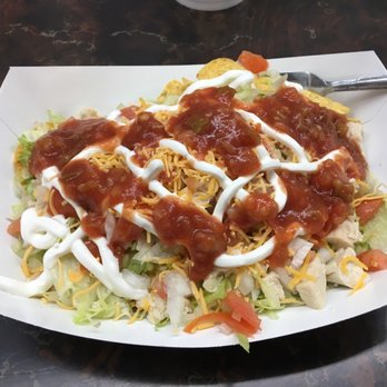 Cosmic Castle - Chicken Taco Salad - Arcades Near Me - Parsons, Kansas