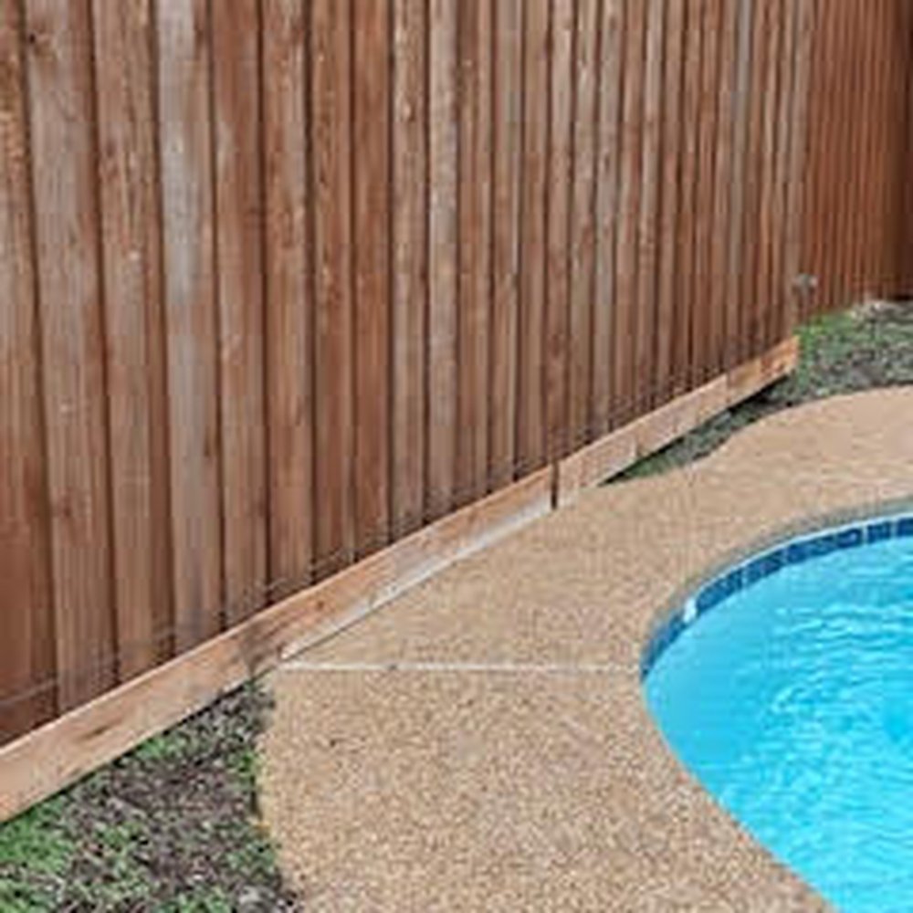 Frisco Fence - The gate has sunk and the bottom boards are scraping across the concrete. It is about to either get stuck of come off of the track. - Fences & Gates Near Me - Frisco, Texas Frisco Fence - The gate has sunk and the bottom boards are scraping across the concrete. It is about to either get stuck of come off of the track. - Fences & Gates Near Me - Frisco, Texas